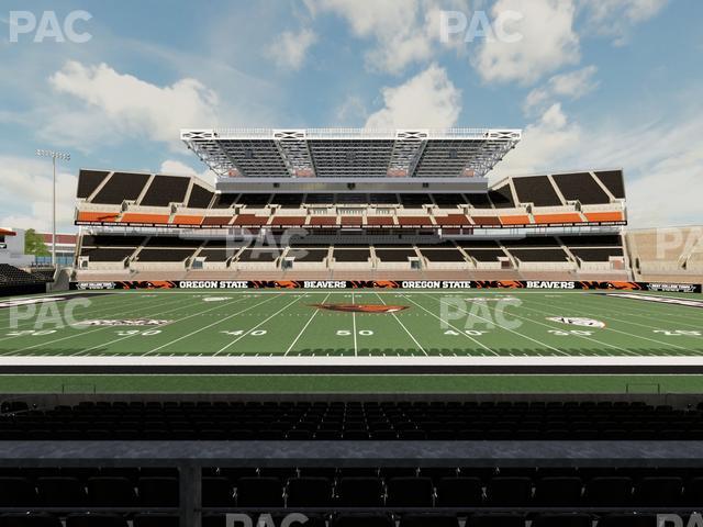 Seating view for Reser Stadium Section 131