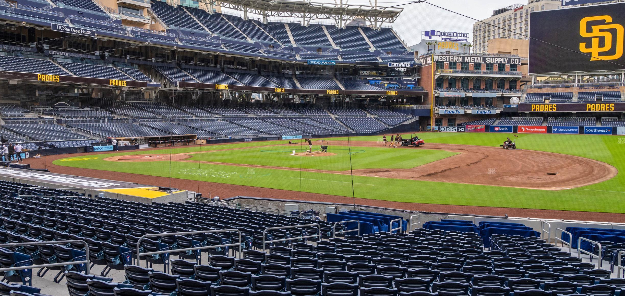 Seating view for Petco Park Section 111