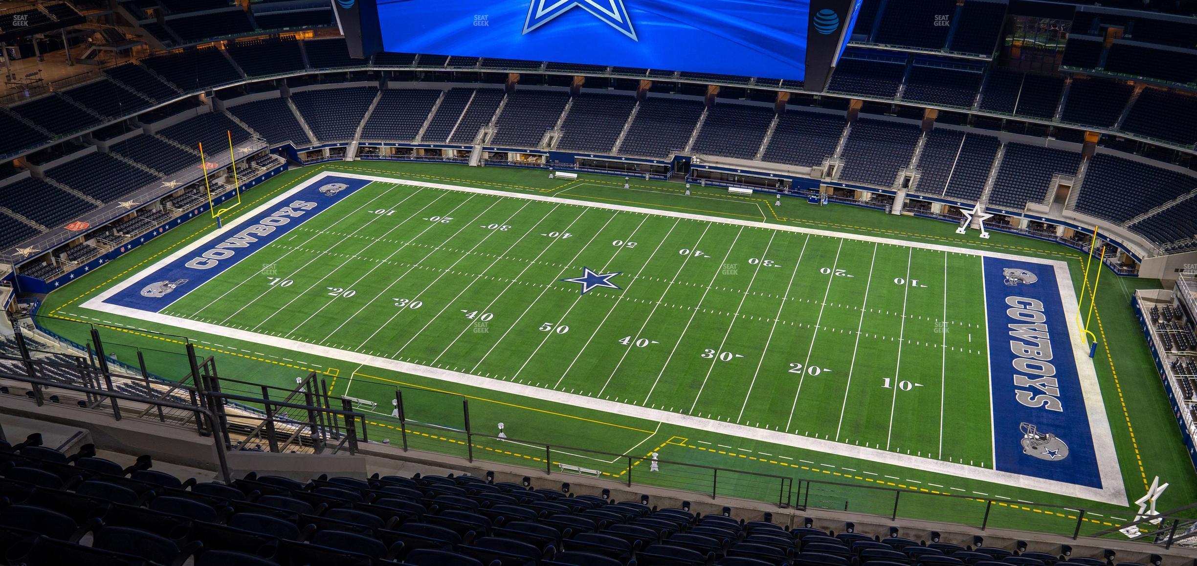 Seating view for AT&T Stadium Section 410