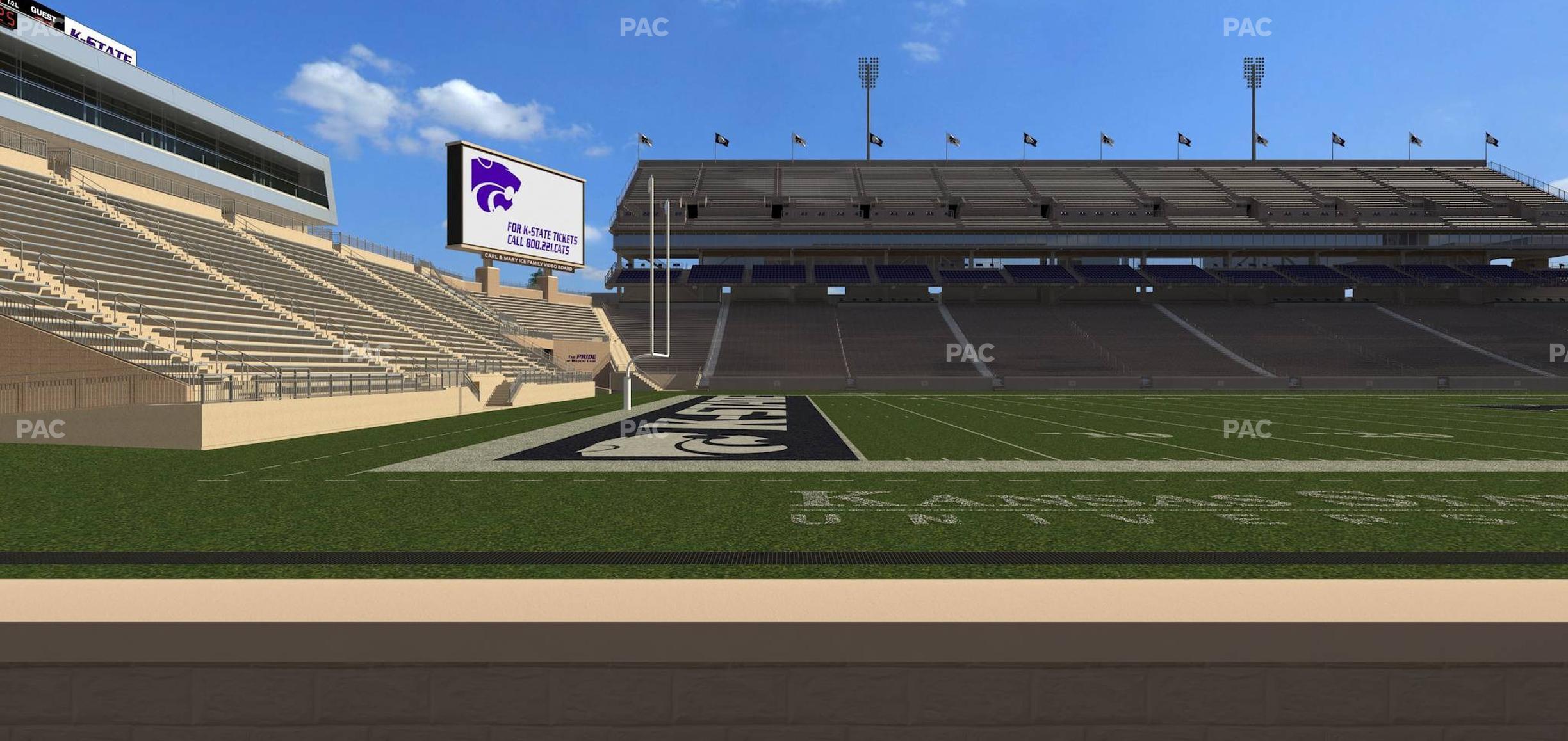 Seating view for Bill Snyder Family Stadium Section 2