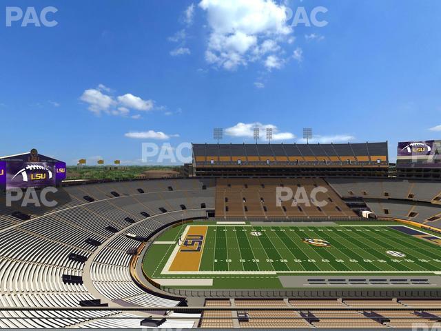 Seating view for Tiger Stadium Section Club 309