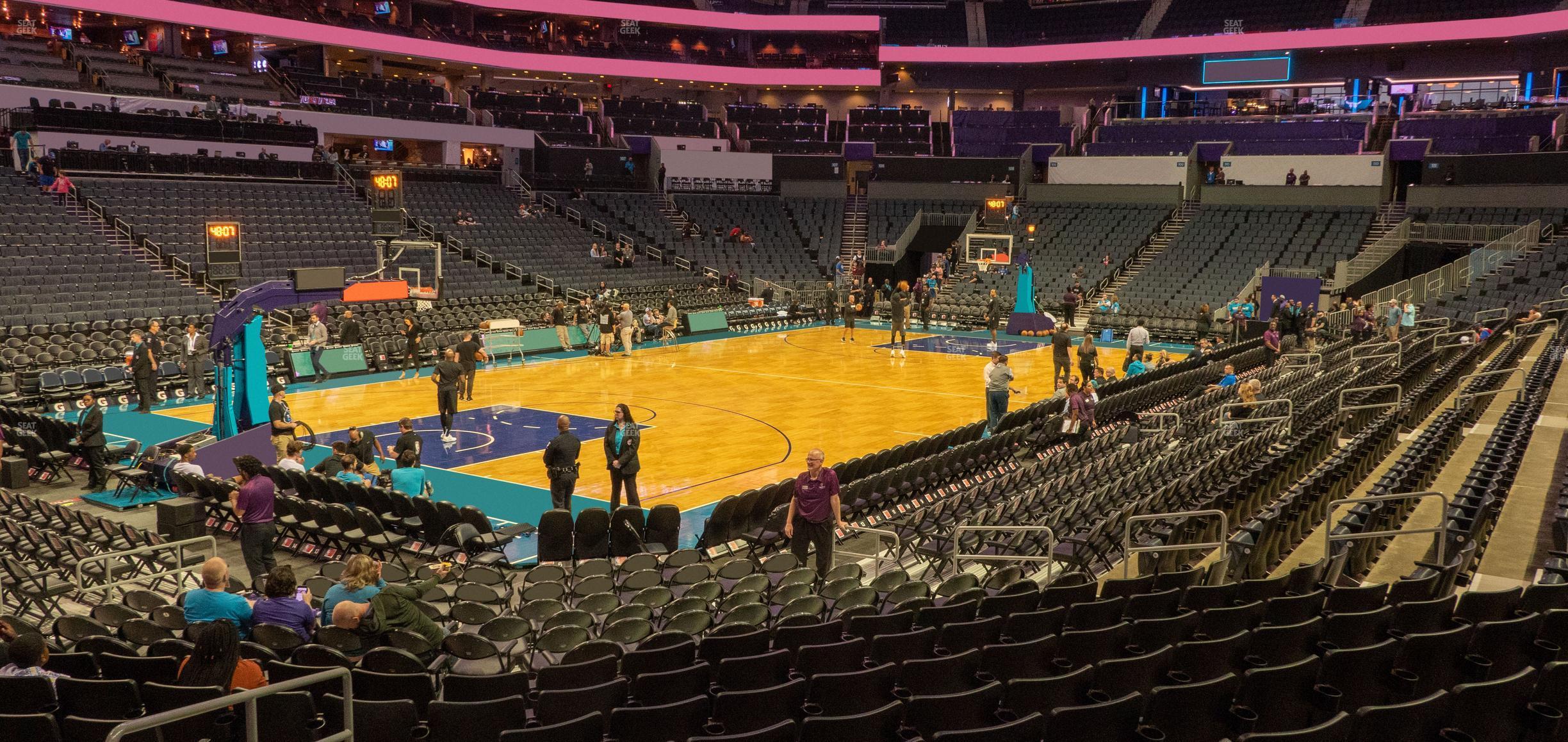 Seating view for Spectrum Center Section 116