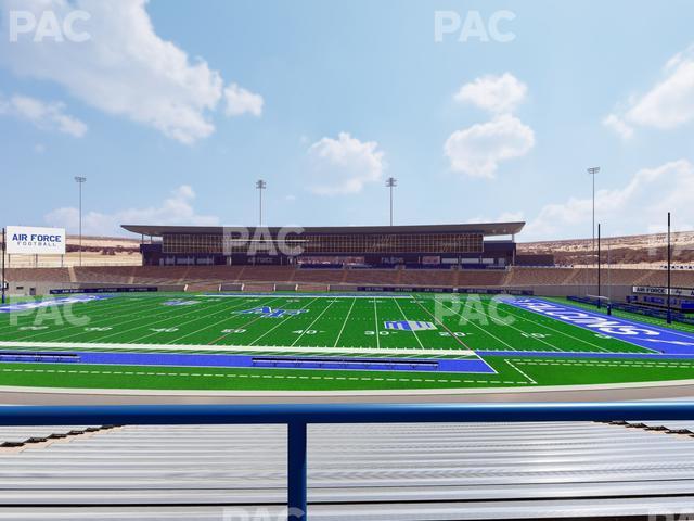 Seating view for Falcon Stadium Section L 7