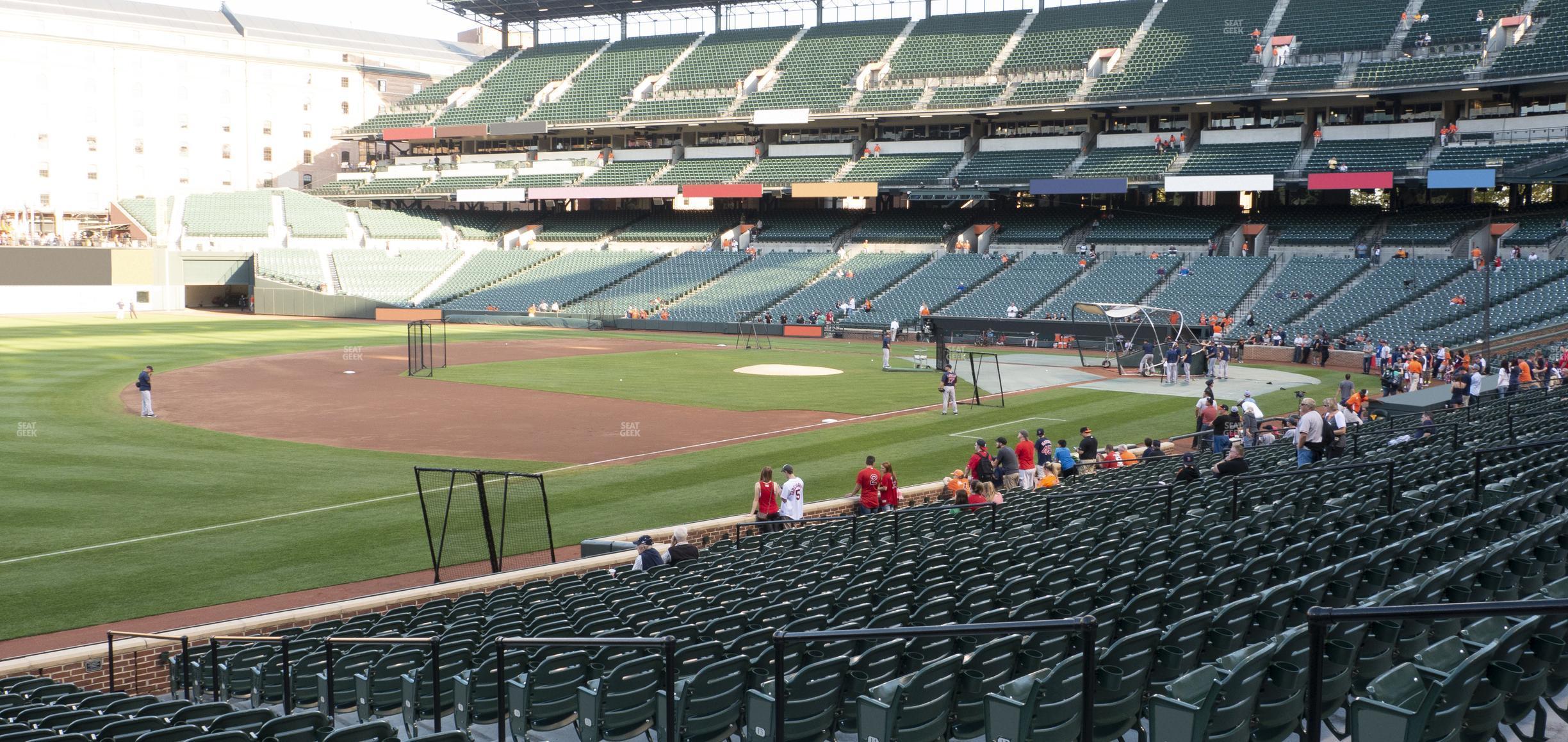 Seating view for Oriole Park at Camden Yards Section 62