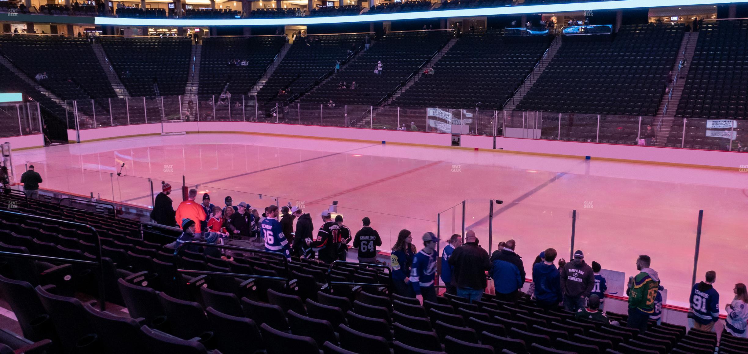 Seating view for Xcel Energy Center Section 115