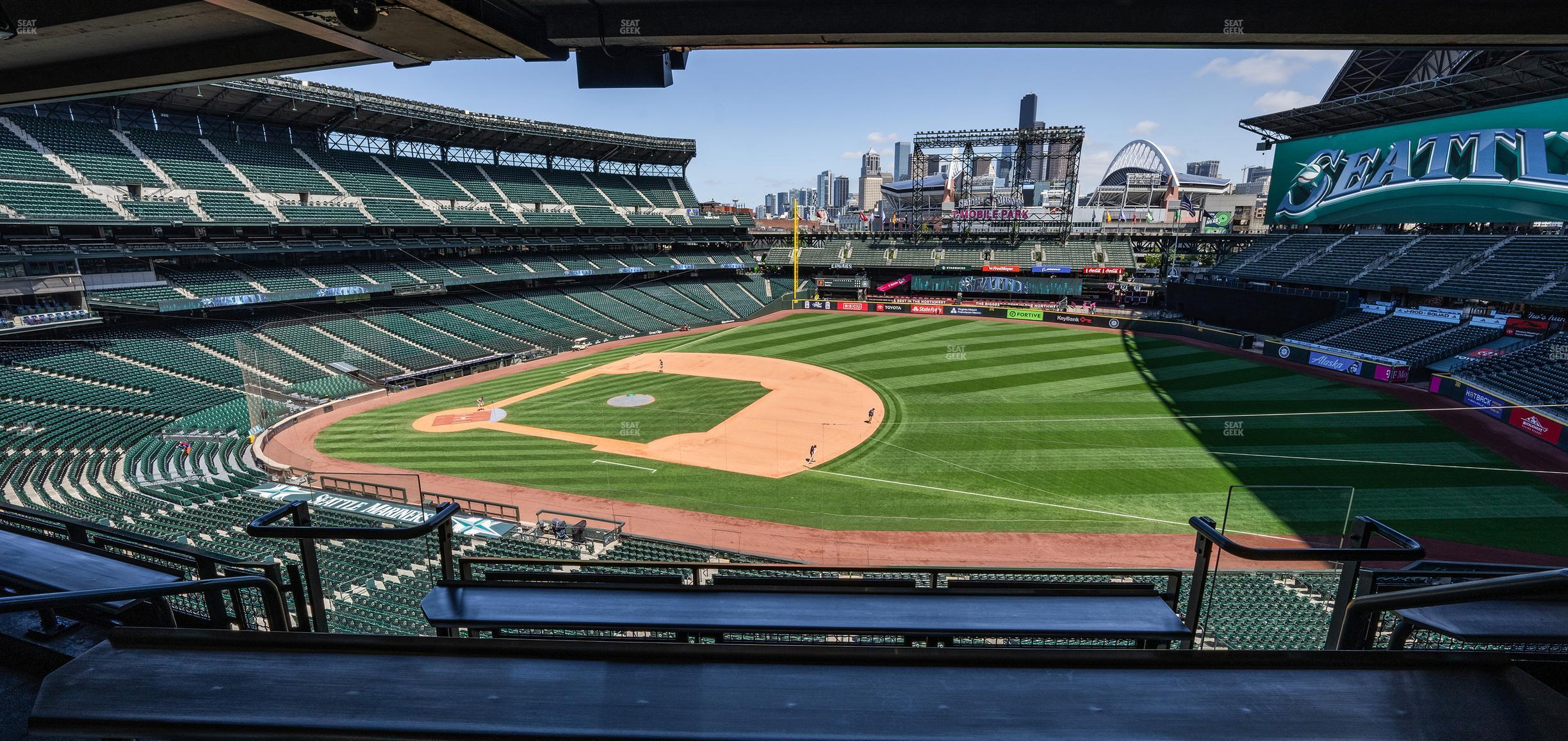 Seating view for T-Mobile Park Section All Star Club 15