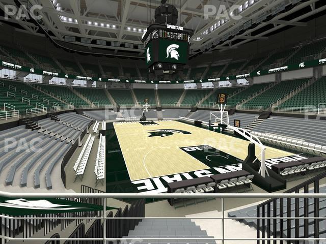 Seating view for Jack Breslin Student Events Center Section 120