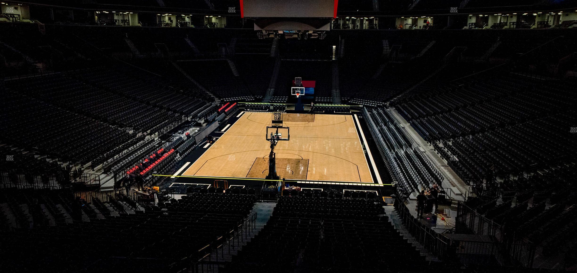 Seating view for Barclays Center Section Loge 5