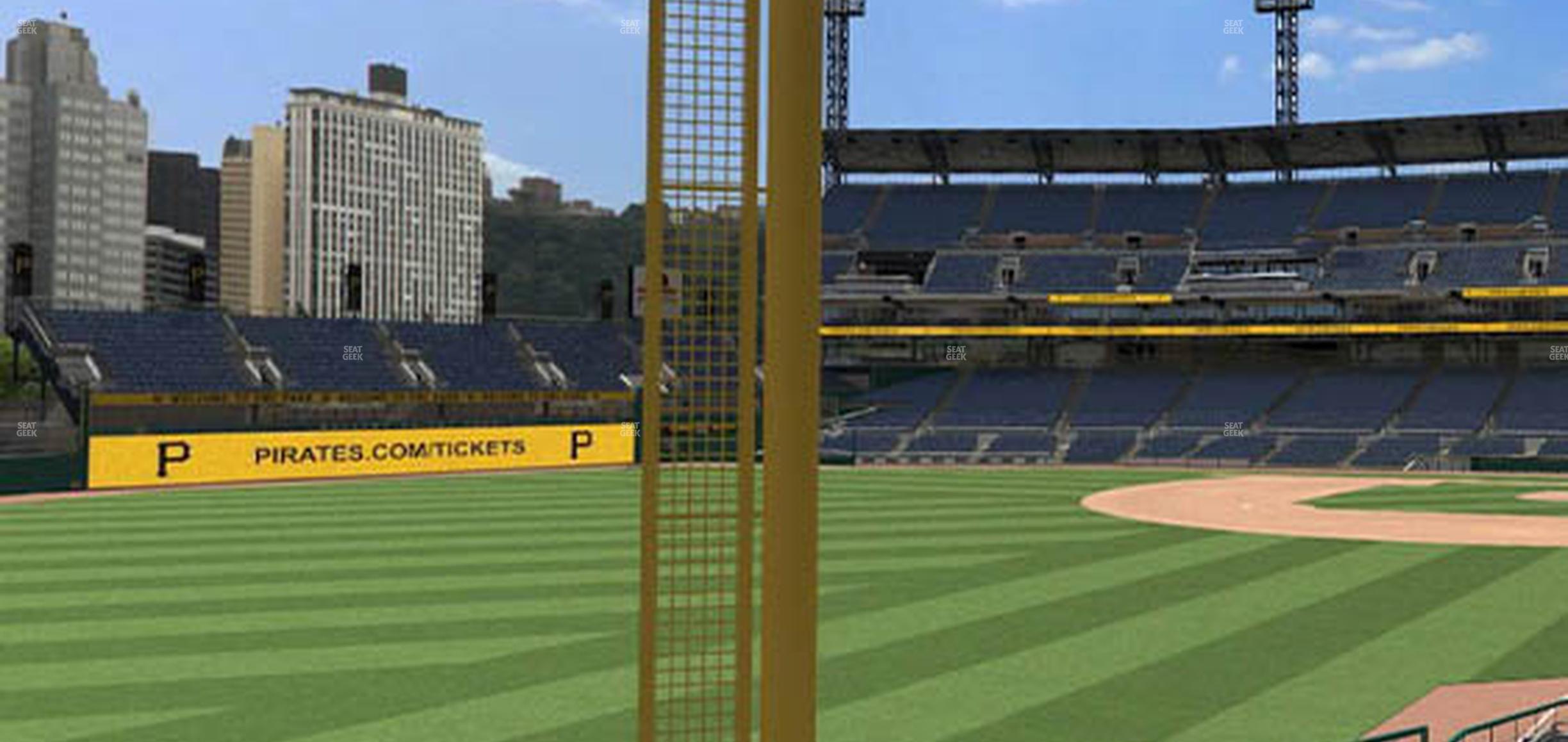 Seating view for PNC Park Section 132