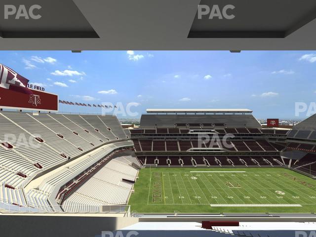 Seating view for Kyle Field Section 338