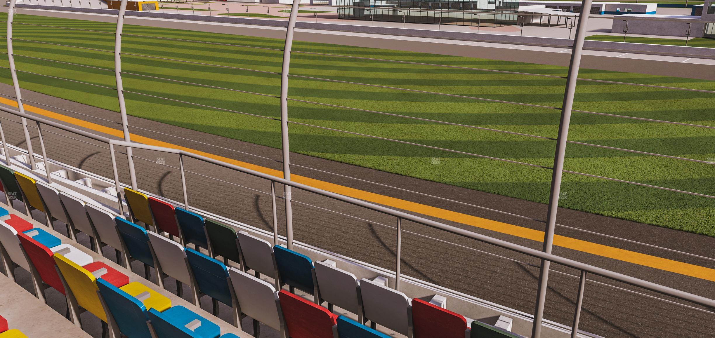 Seating view for Daytona International Speedway Section Front 152