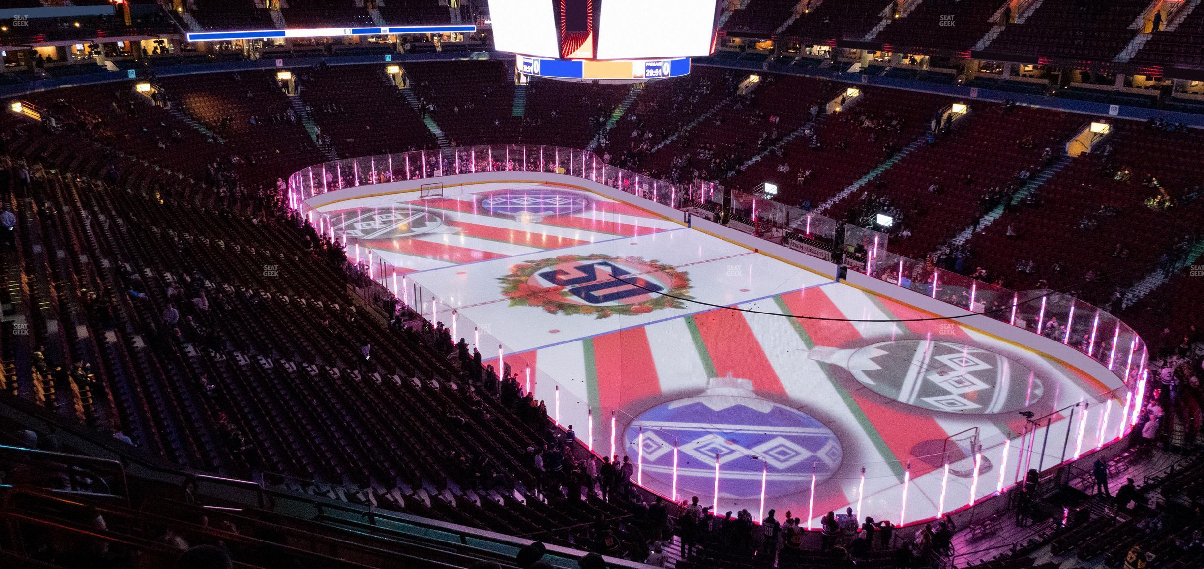 Seating view for Rogers Arena Section 304