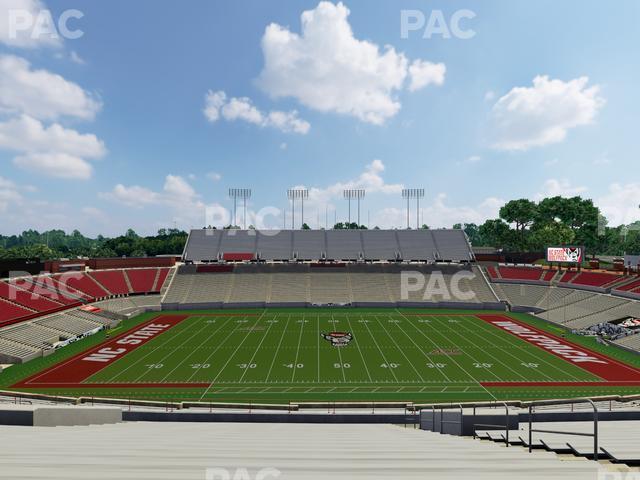 Seating view for Carter-Finley Stadium Section 28