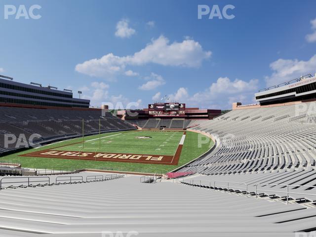 Seating view for Doak Campbell Stadium Section 118