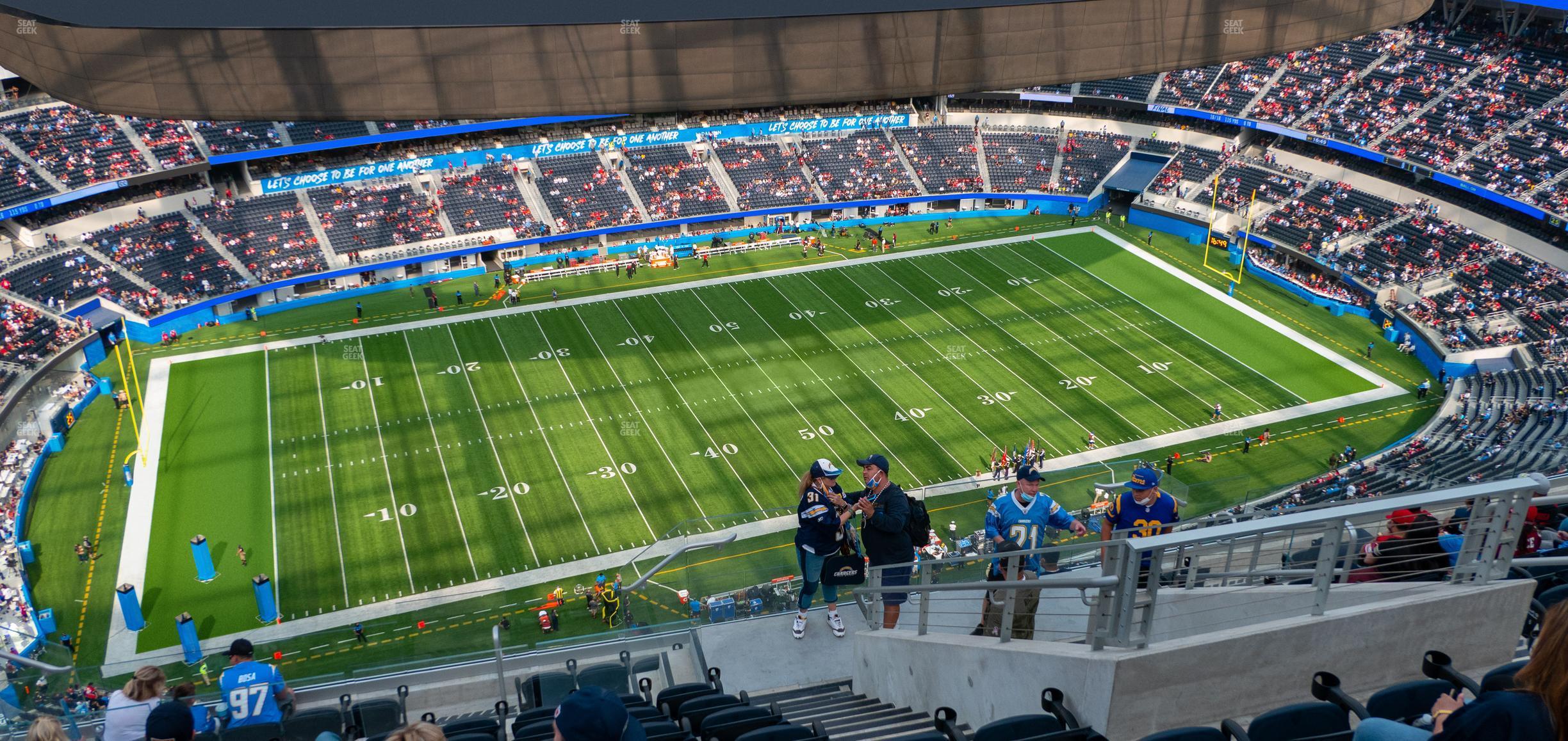 Seating view for SoFi Stadium Section 511