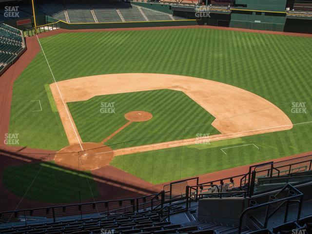 Seating view for Chase Field Section 313