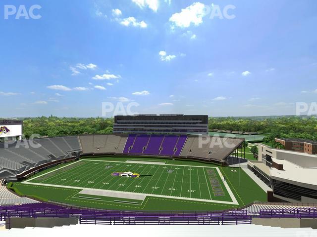 Seating view for Dowdy-Ficklen Stadium Section 215