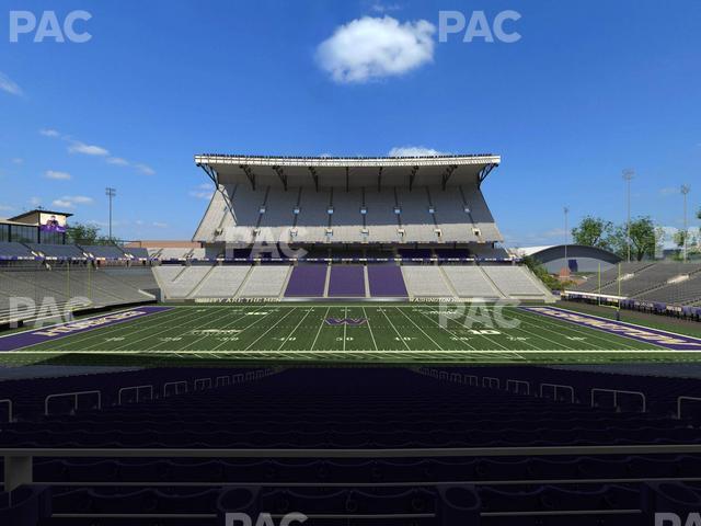 Seating view for Husky Stadium Section 106