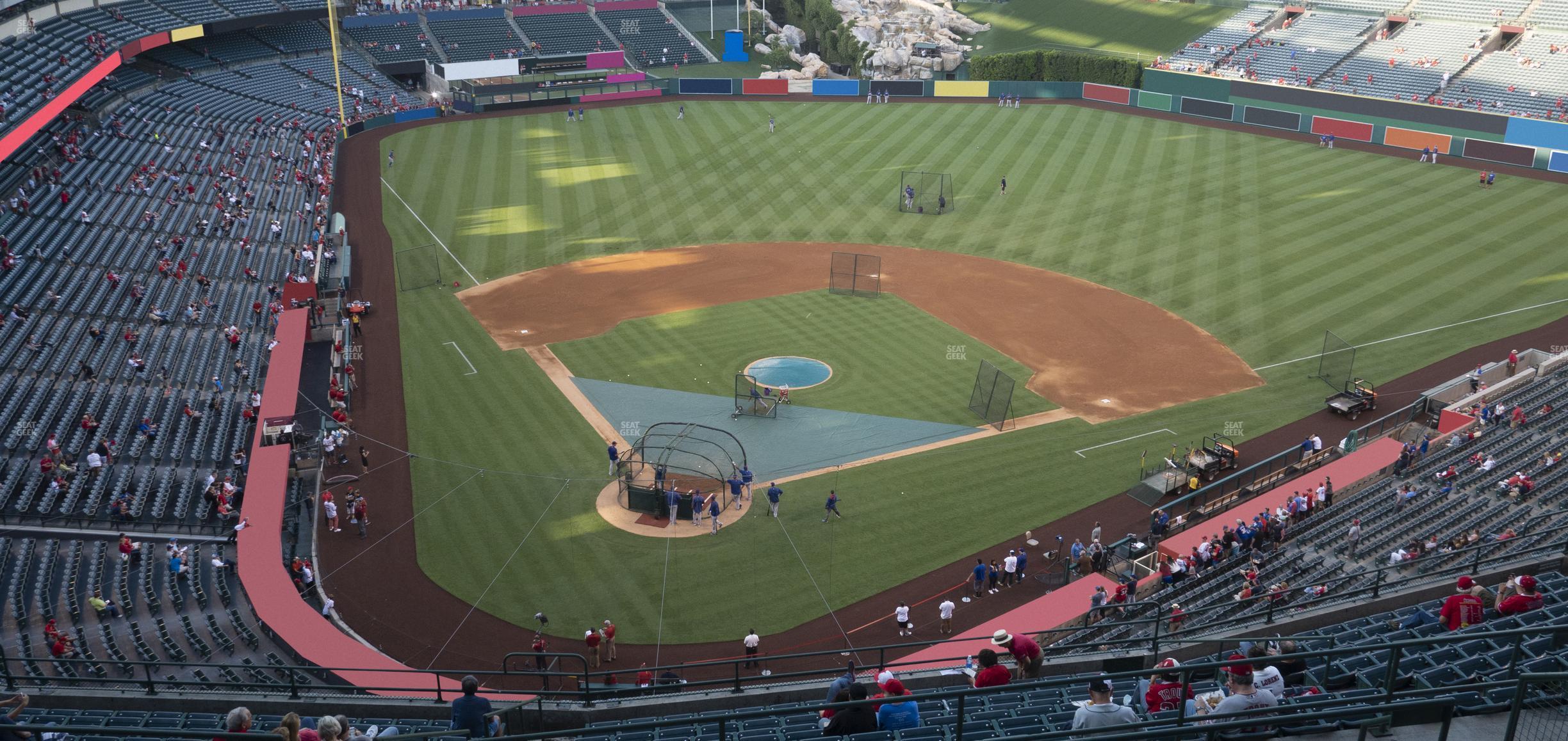 Seating view for Angel Stadium of Anaheim Section 523