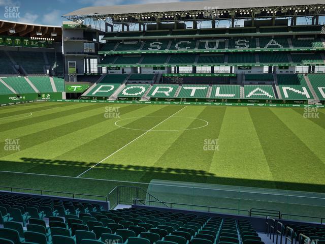 Seating view for Providence Park Section 119