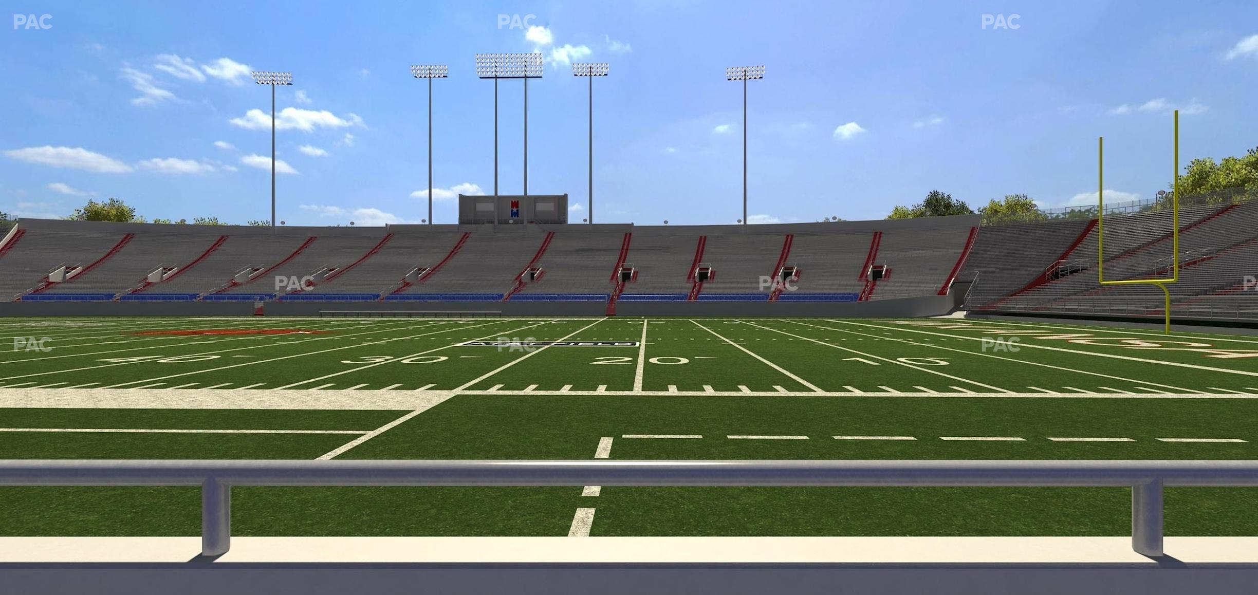 Seating view for War Memorial Stadium (Little Rock) Section 24