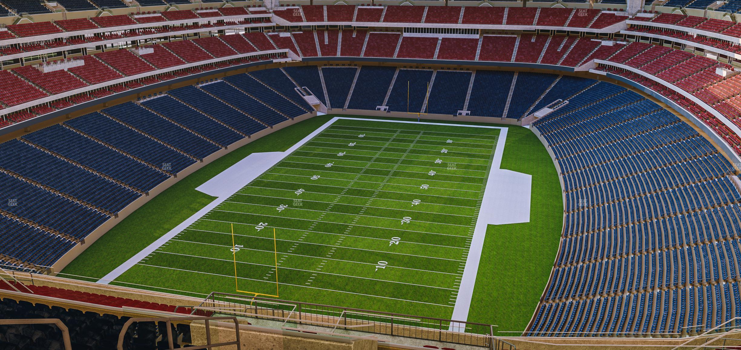 Seating view for NRG Stadium Section 719