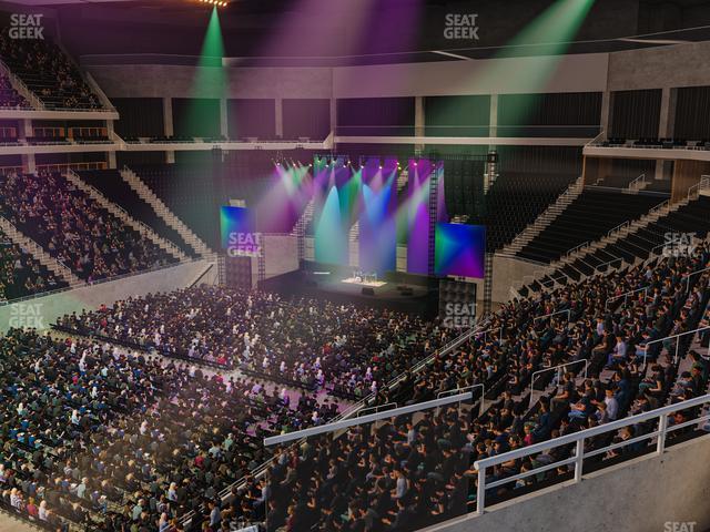 Seating view for Moody Center ATX Section Porch Suite 12