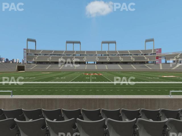 Seating view for TDECU Stadium Section 109