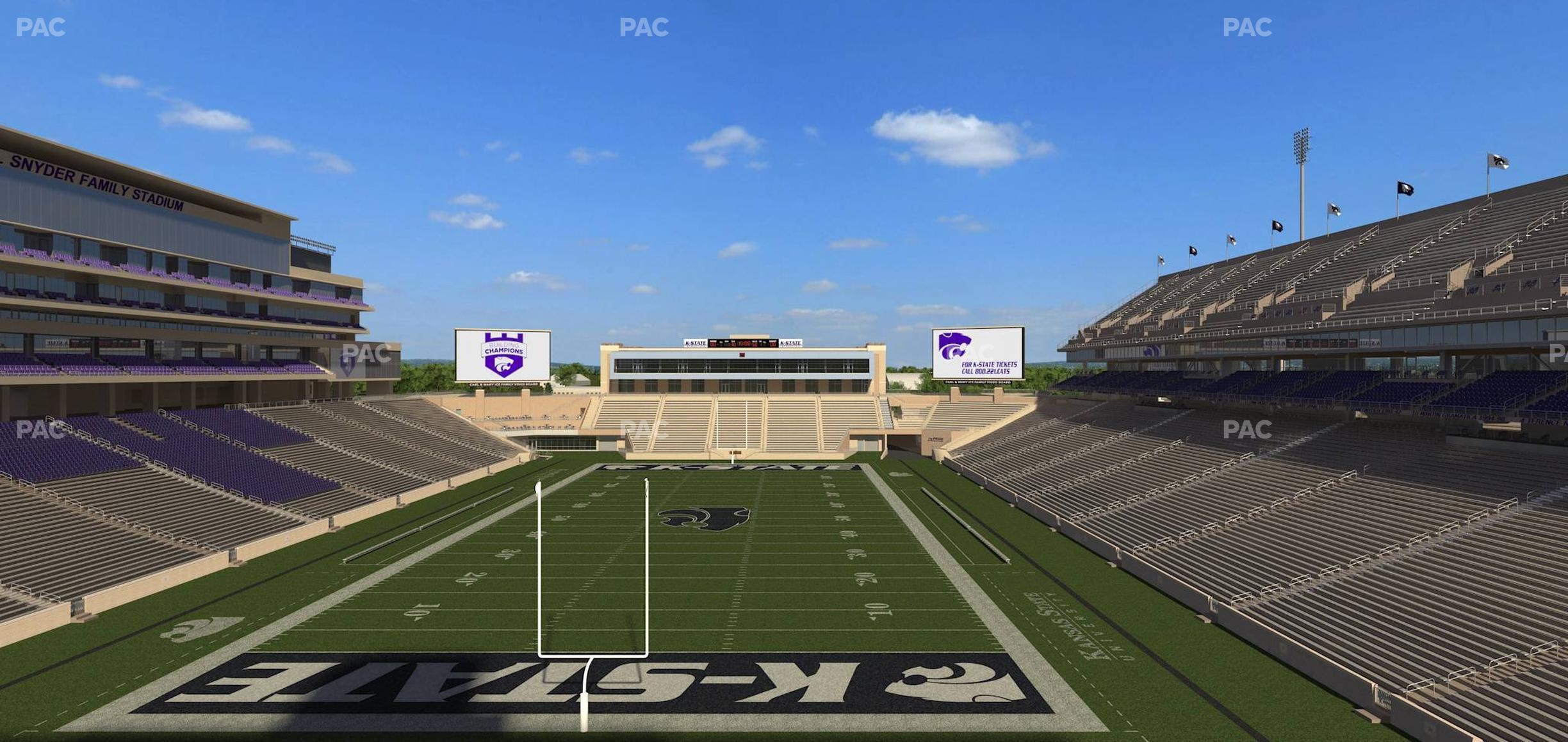 Seating view for Bill Snyder Family Stadium Section Suite F