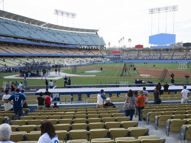 Seating view for Dodger Stadium Section 18 Fd