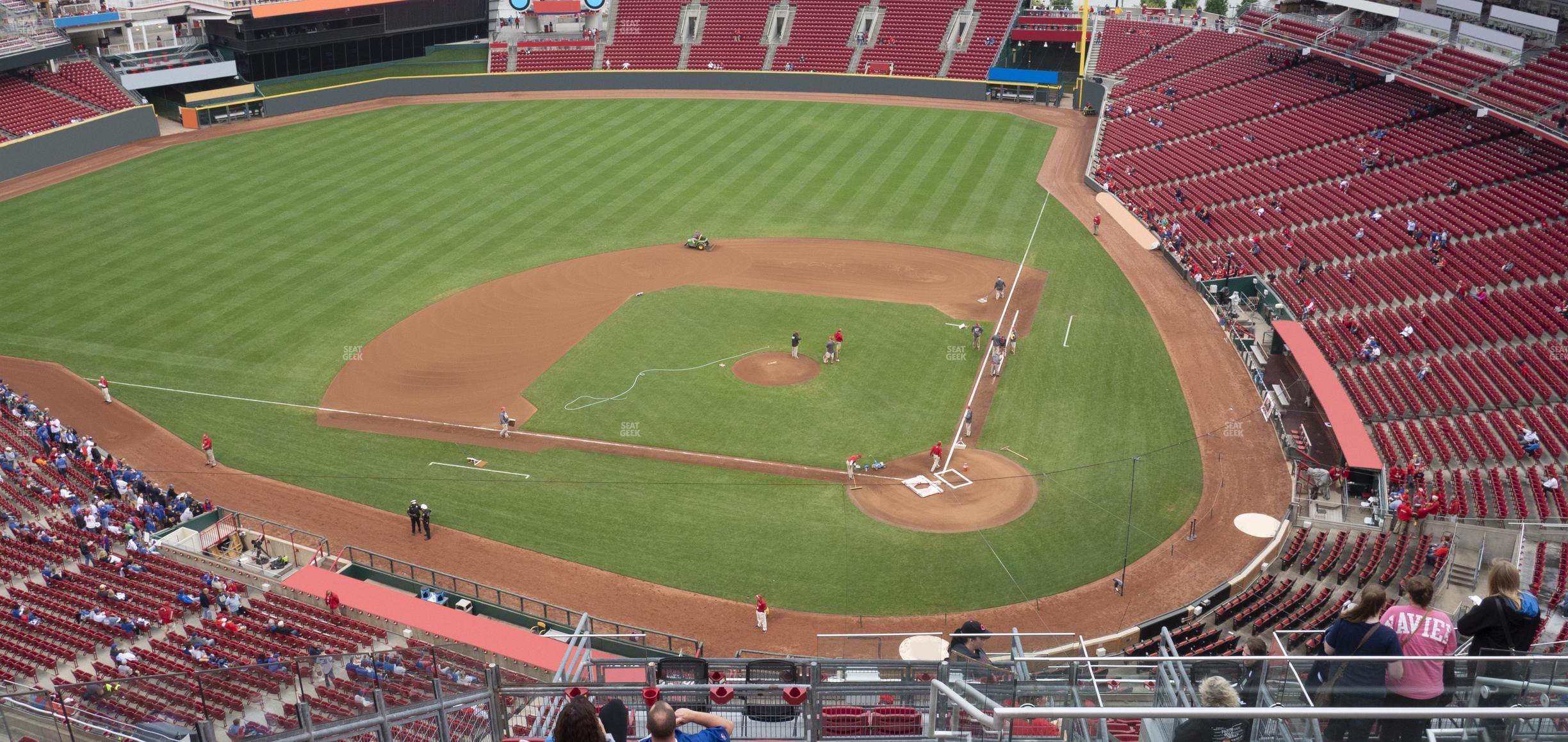 Seating view for Great American Ball Park Section 520