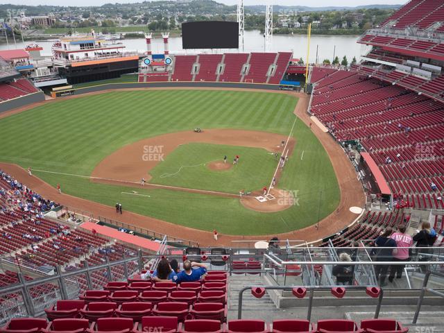 Seating view for Great American Ball Park Section 520