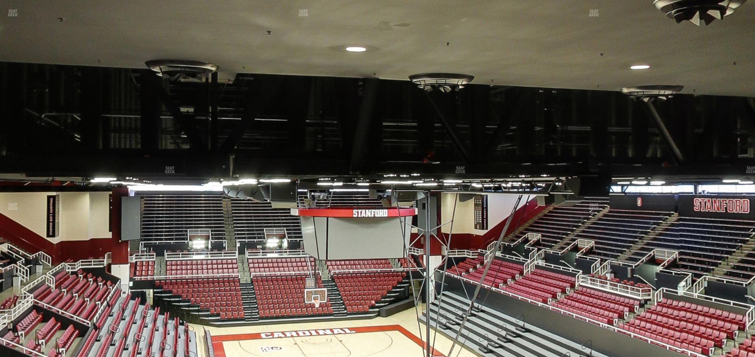 Seating view for Maples Pavilion Section 6