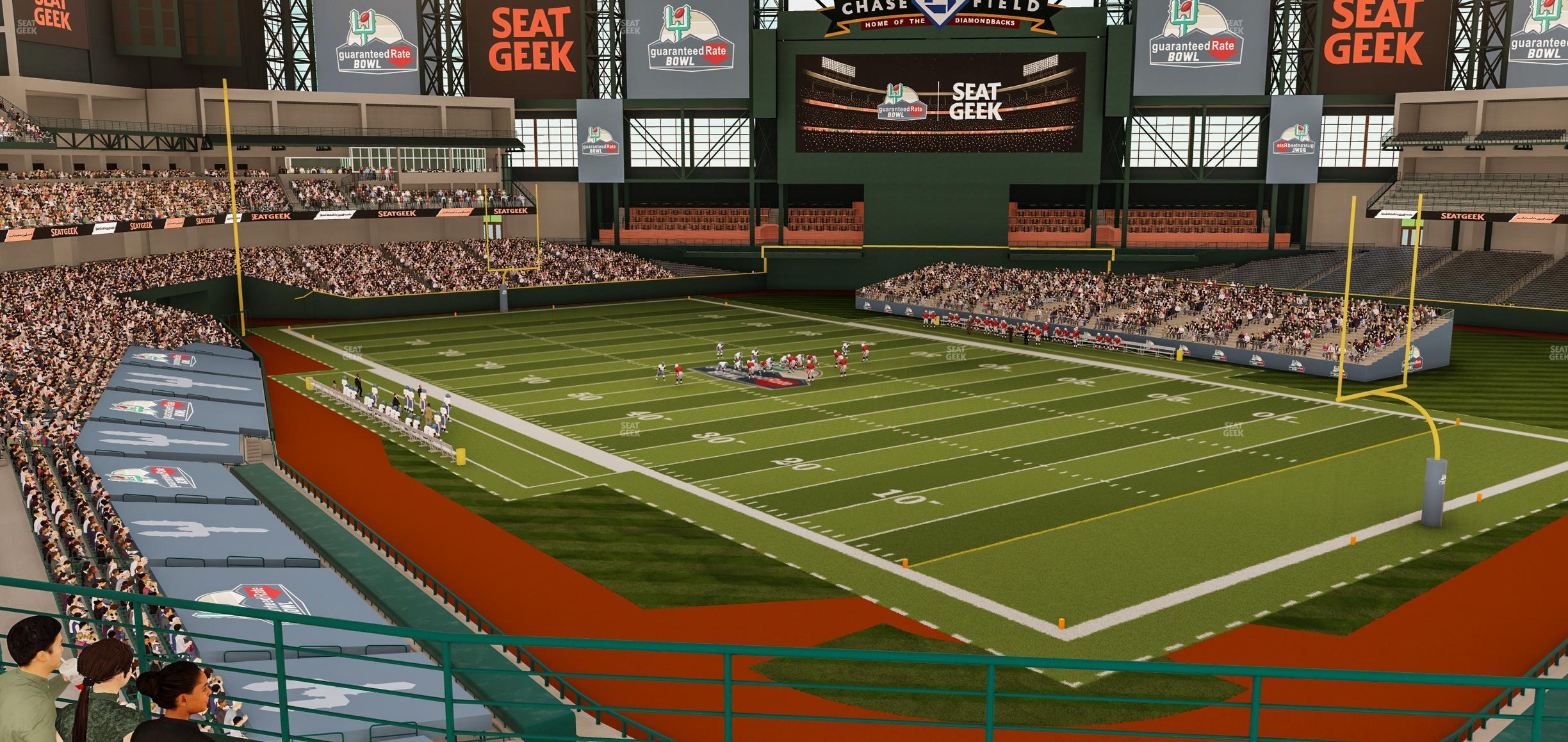 Seating view for Chase Field Section Suite 36