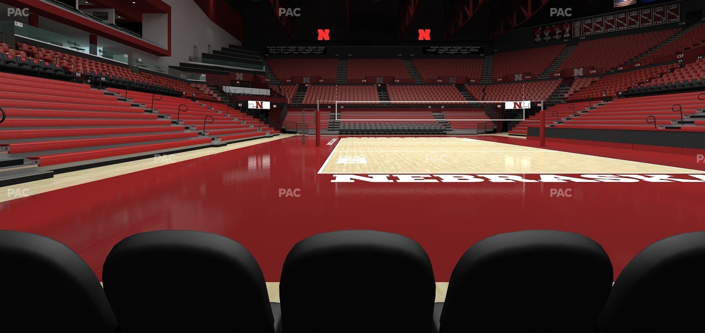 Seating view for Bob Devaney Sports Center Section A 4