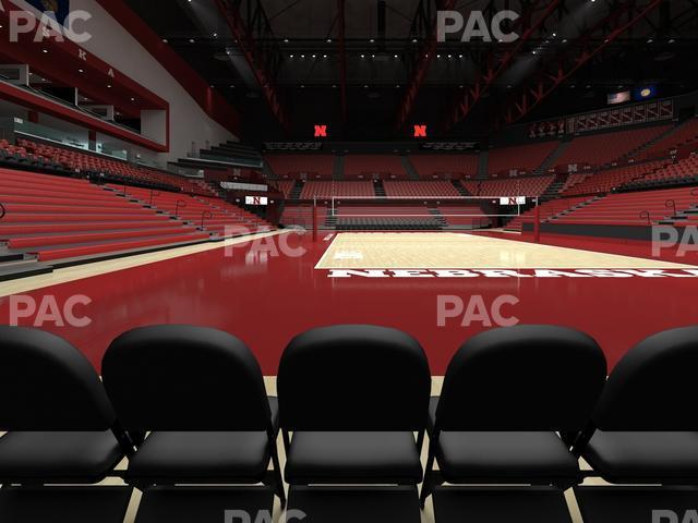 Seating view for Bob Devaney Sports Center Section A 4