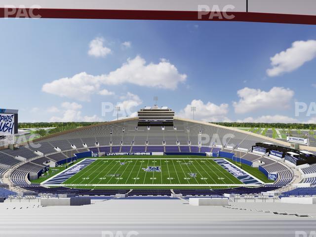 Seating view for Simmons Bank Liberty Stadium Section 120