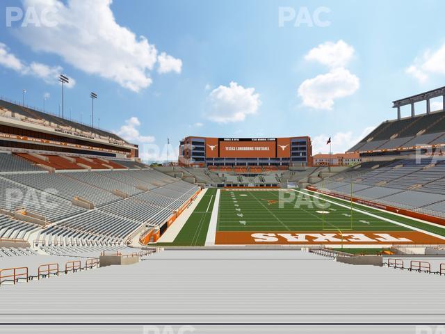 Seating view for Darrell K Royal - Texas Memorial Stadium Section 17