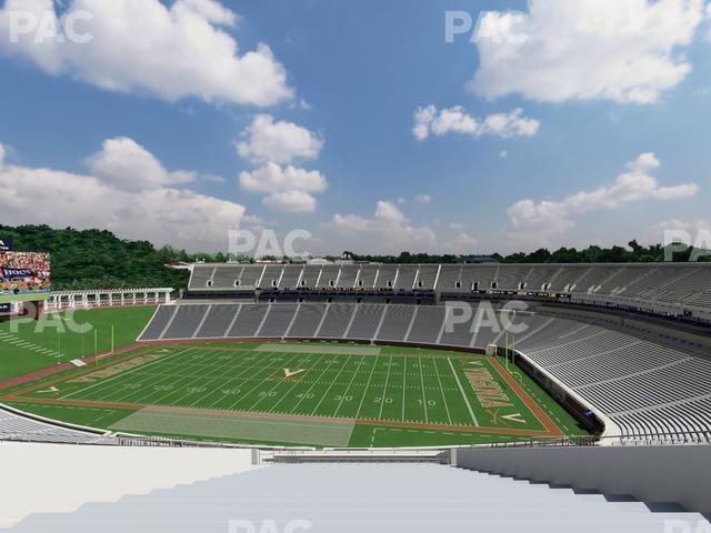 Seating view for Scott Stadium Section 531