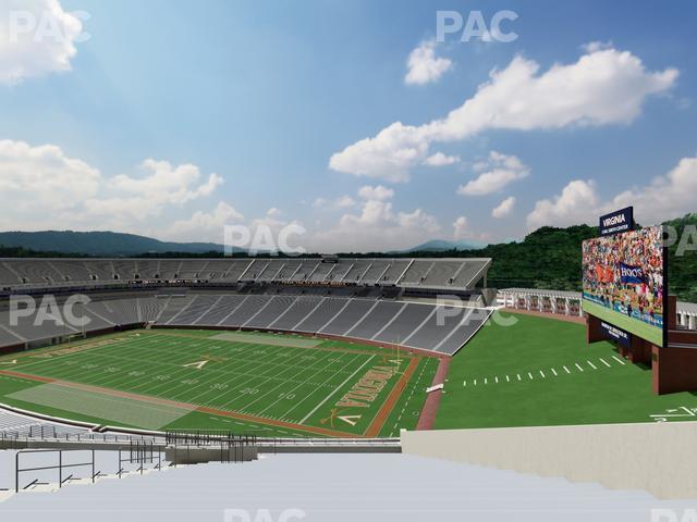 Seating view for Scott Stadium Section 501