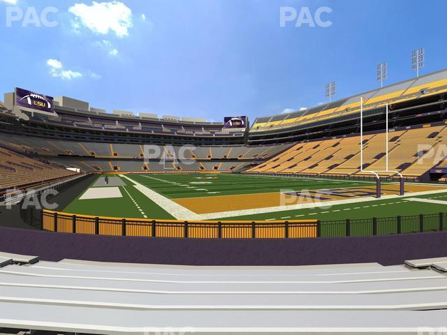 Seating view for Tiger Stadium Section 208