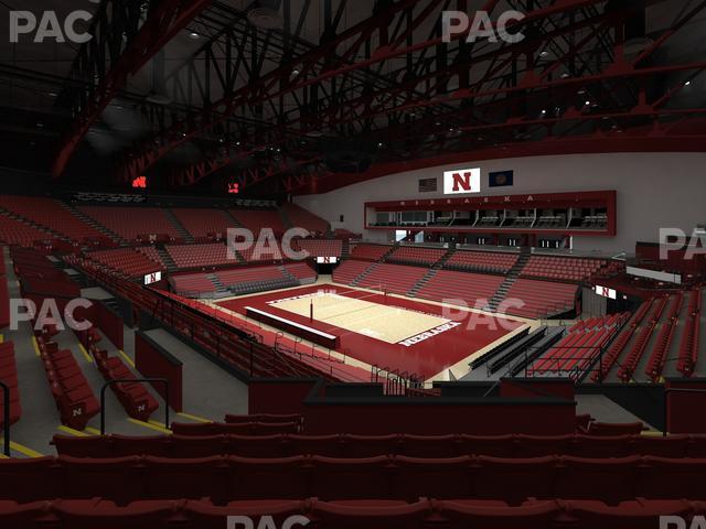 Seating view for Bob Devaney Sports Center Section C 15