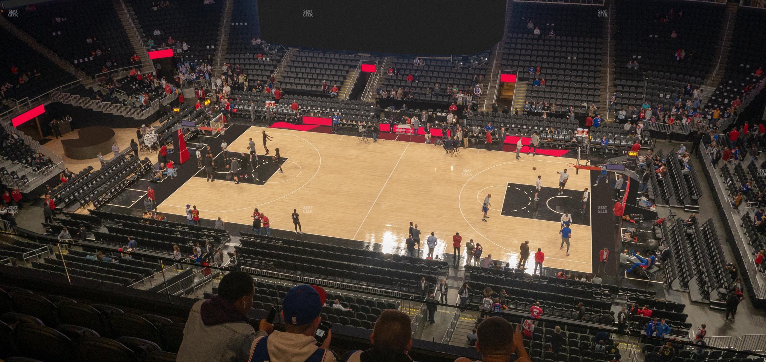 Seating view for State Farm Arena Section 208