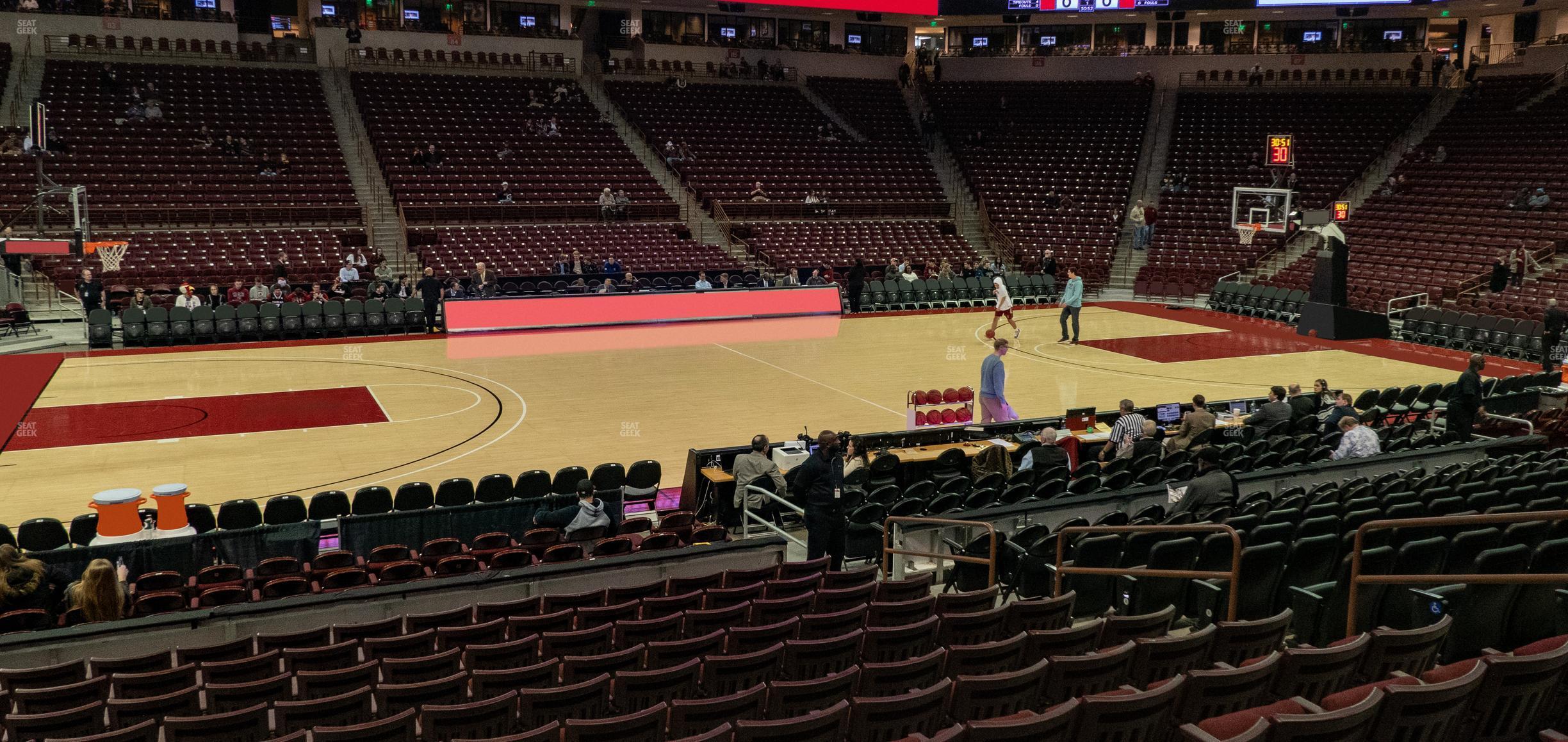 Seating view for Colonial Life Arena Section 106