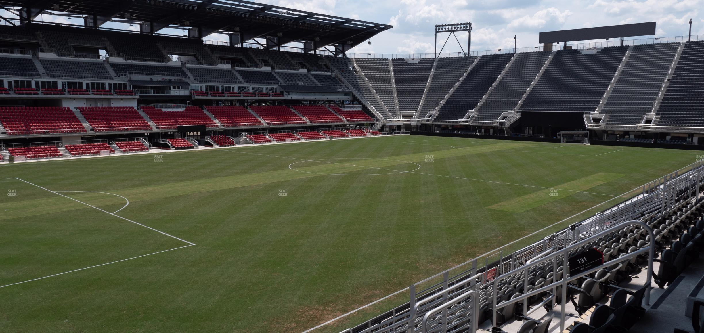 Seating view for Audi Field Section 131