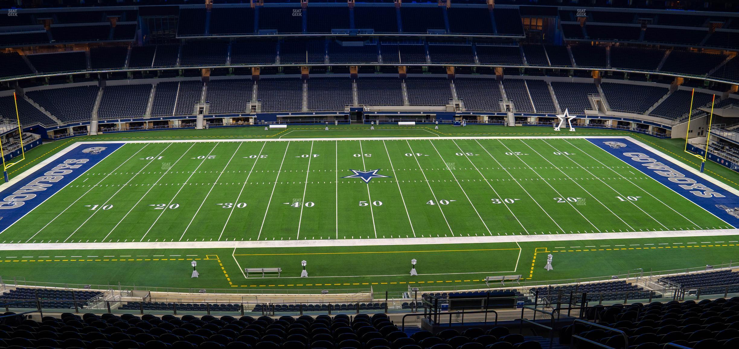 Seating view for AT&T Stadium Section Silver Suite 445