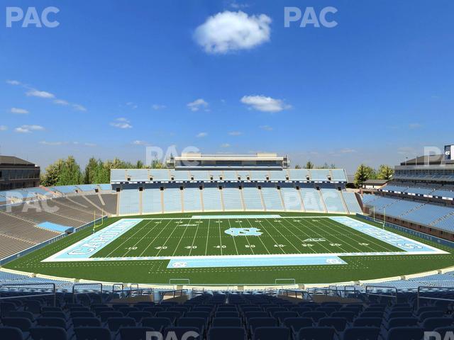 Seating view for Kenan Memorial Stadium Section 224