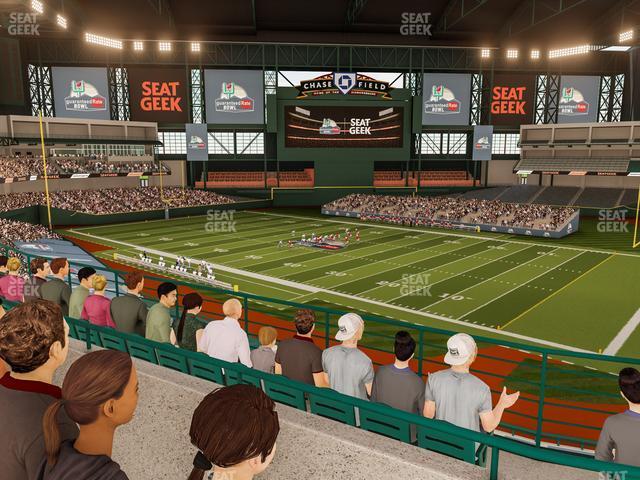 Seating view for Chase Field Section Suite 40