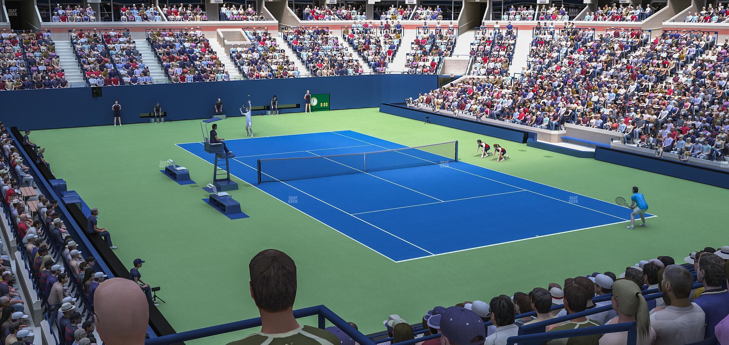 Seating view for Arthur Ashe Stadium Section Suite 143