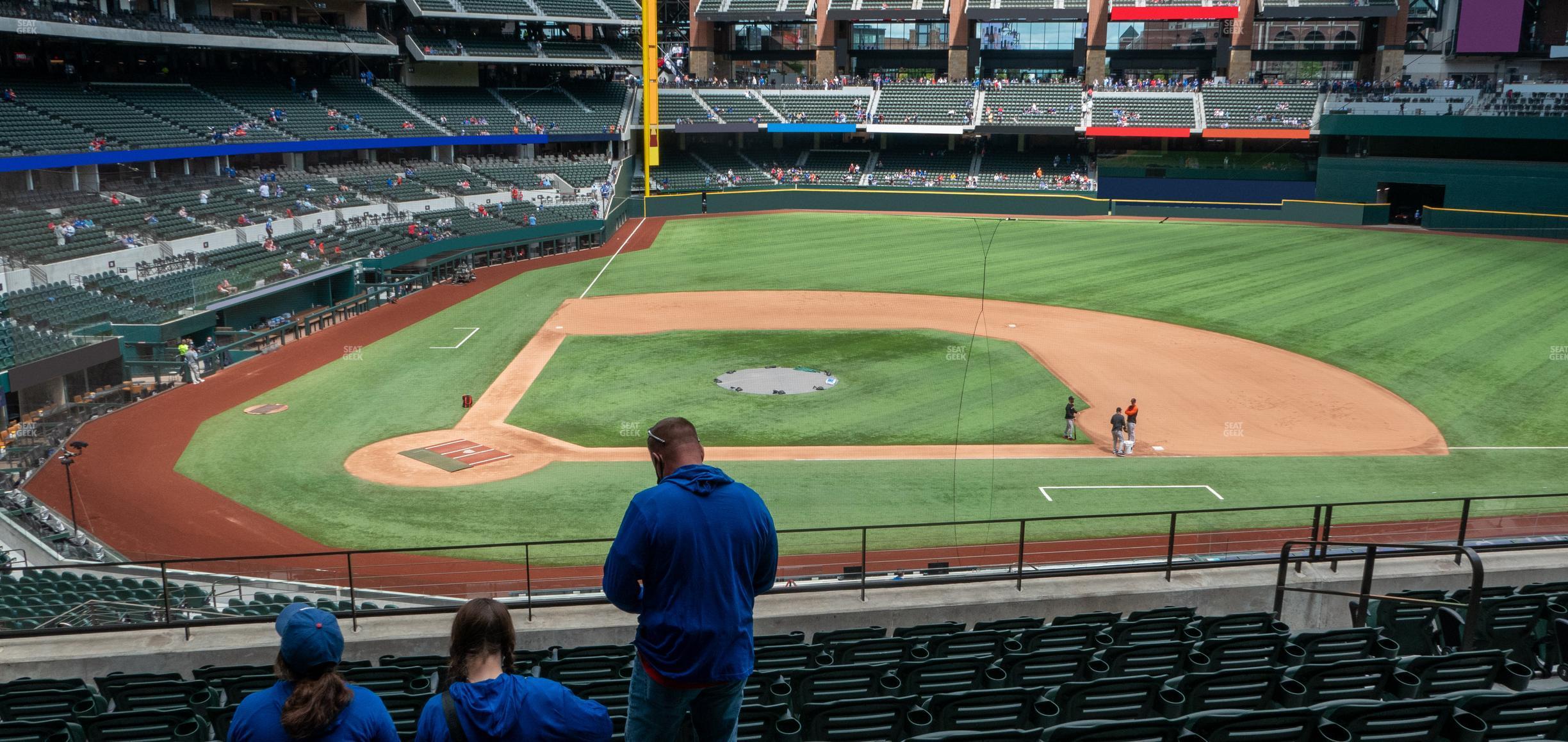 Seating view for Globe Life Field Section 118